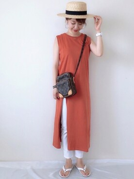 memeさん（レディース・158cm）の夏コーディネート