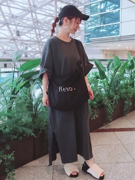 「petitcro（プティクロ）のpetitcro  ワイドバングル PCKB1901001（バングル/リストバンド）」を使った、memeさん（レディース・158cm）の秋コーディネート