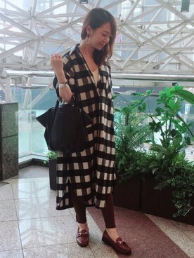 「petitcro（プティクロ）のpetitcro  ワイドバングル PCKB1901001（バングル/リストバンド）」を使った、memeさん（レディース・158cm）の秋コーディネート