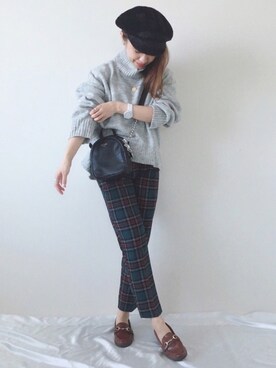 memeさん（レディース・158cm）の秋コーディネート