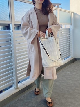 「SEPTEMBER MOON（セプテンバームーン）のアイテム」を使った、memeさん（レディース・158cm）の冬コーディネート