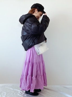 memeさん(レディース・158cm)の冬コーディネート