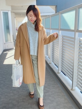 「SEPTEMBER MOON（セプテンバームーン）のアイテム」を使った、memeさん（レディース・158cm）の冬コーディネート