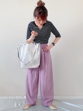 memeさん(レディース・158cm)の春コーディネート
