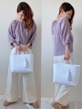 memeさん（レディース・158cm）の春コーディネート