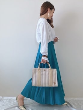 memeさん（レディース・158cm）の春コーディネート