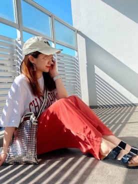 memeさん（レディース・158cm）の春コーディネート