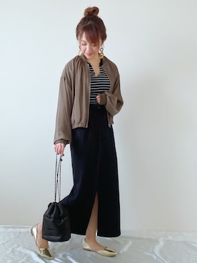 memeさん(レディース・158cm)の春コーディネート