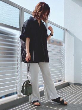 memeさん（レディース・158cm）の夏コーディネート