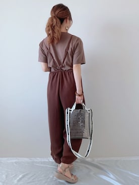 「StyleSea（スタイルシー）のアイテム（アクセサリー）」を使った、memeさん（レディース・158cm）の夏コーディネート