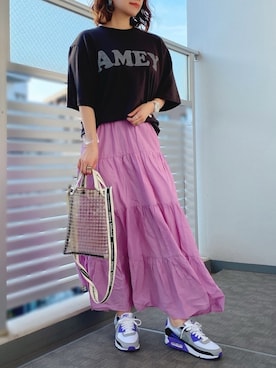 memeさん（レディース・158cm）の夏コーディネート