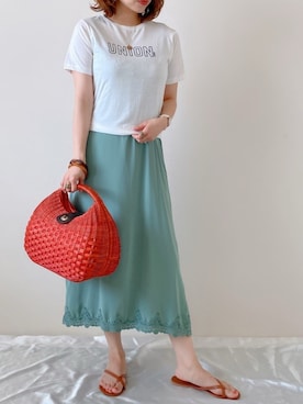 memeさん（レディース・158cm）の夏コーディネート