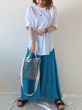 memeさん(レディース・158cm)の夏コーディネート