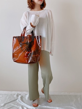 memeさん（レディース・158cm）の夏コーディネート