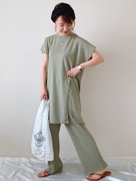 「Jouet（ジョエット）のアイテム」を使った、memeさん（レディース・158cm）の夏コーディネート