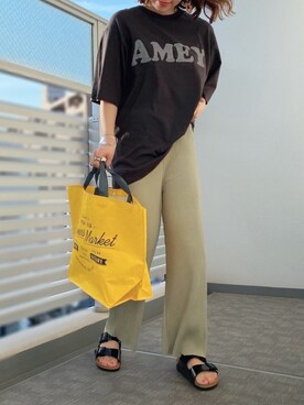 memeさん（レディース・158cm）の夏コーディネート