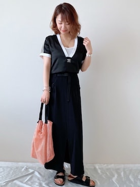 memeさん（レディース・158cm）の夏コーディネート