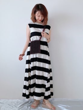 memeさん（レディース・158cm）の夏コーディネート