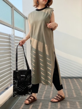 「StyleSea（スタイルシー）のアイテム（アクセサリー）」を使った、memeさん（レディース・158cm）の夏コーディネート