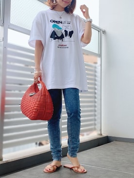 memeさん（レディース・158cm）の夏コーディネート