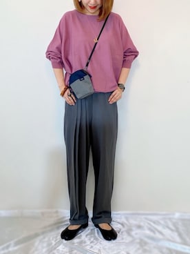 「osharewalker」｜「アイテム（アクセサリー）」を使った、memeさん（レディース・158cm）の秋コーディネート