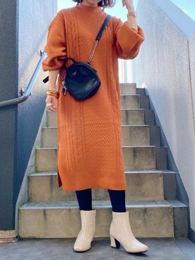 memeさん(レディース・158cm)の秋コーディネート