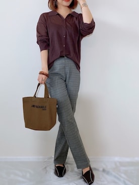 「vivianコーデ」｜memeさん（レディース・158cm）の秋コーディネート