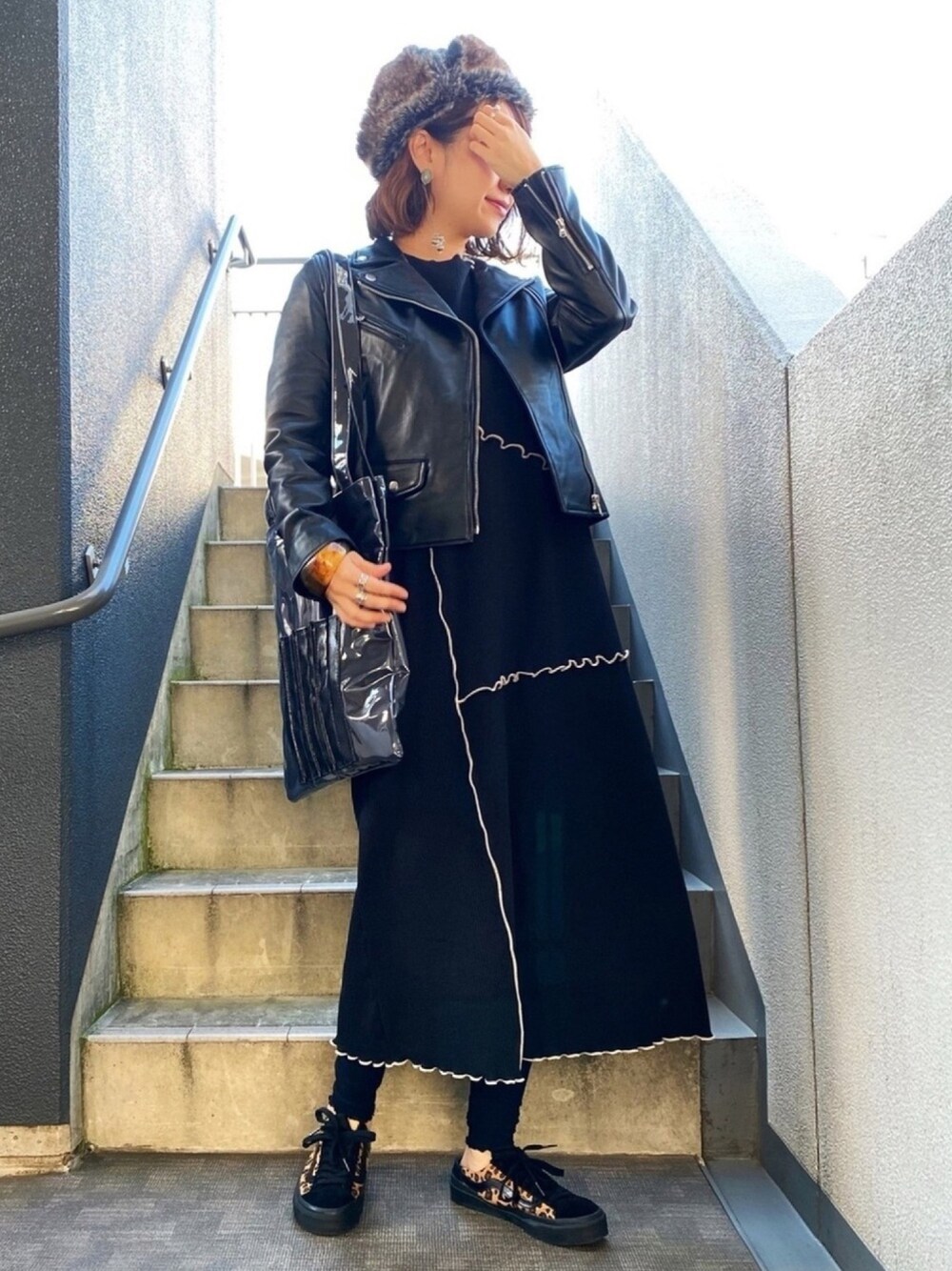 sophilaソフィラ レザージャケット ライダースジャケット