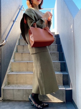 「HARIO Lampwork Factory（ハリオランプワークファクトリー）のアイテム」を使った、memeさん（レディース・158cm）の冬コーディネート