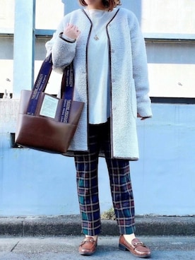 memeさん（レディース・158cm）の冬コーディネート