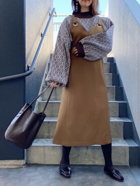 memeさん(レディース・158cm)の冬コーディネート