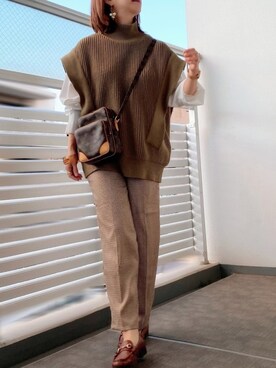 memeさん（レディース・158cm）の冬コーディネート