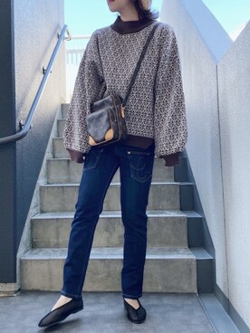 memeさん(レディース・158cm)の冬コーディネート