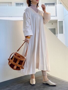 memeさん（レディース・158cm）の春コーディネート