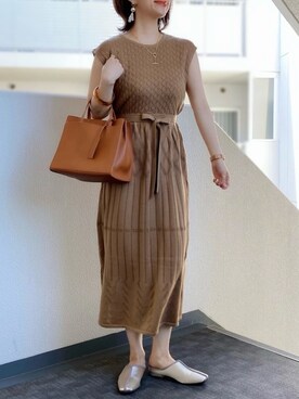 memeさん（レディース・158cm）の春コーディネート