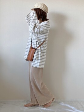 「ボーター」｜memeさん（レディース・158cm）の春コーディネート