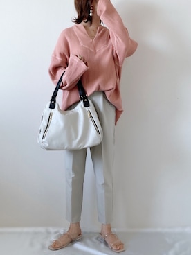 memeさん（レディース・158cm）の春コーディネート