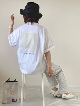 「FREAK'S STORE（フリークスストア）のアイテム（リング）」を使った、memeさん（レディース・158cm）の春コーディネート