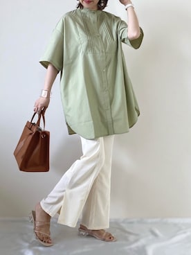 memeさん（レディース・158cm）の春コーディネート