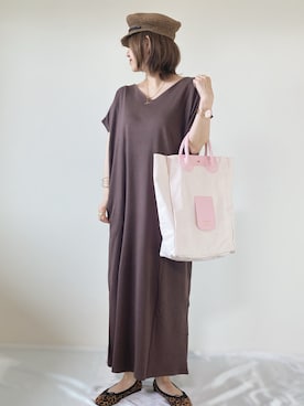 「and it_」｜「アイテム（ワンピース/ドレス）」を使った、memeさん（レディース・158cm）の春コーディネート