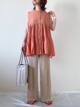 memeさん（レディース・158cm）の夏コーディネート