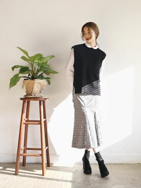 「SeoulLife」｜ソウルライフさん（レディース・158cm）の冬コーディネート