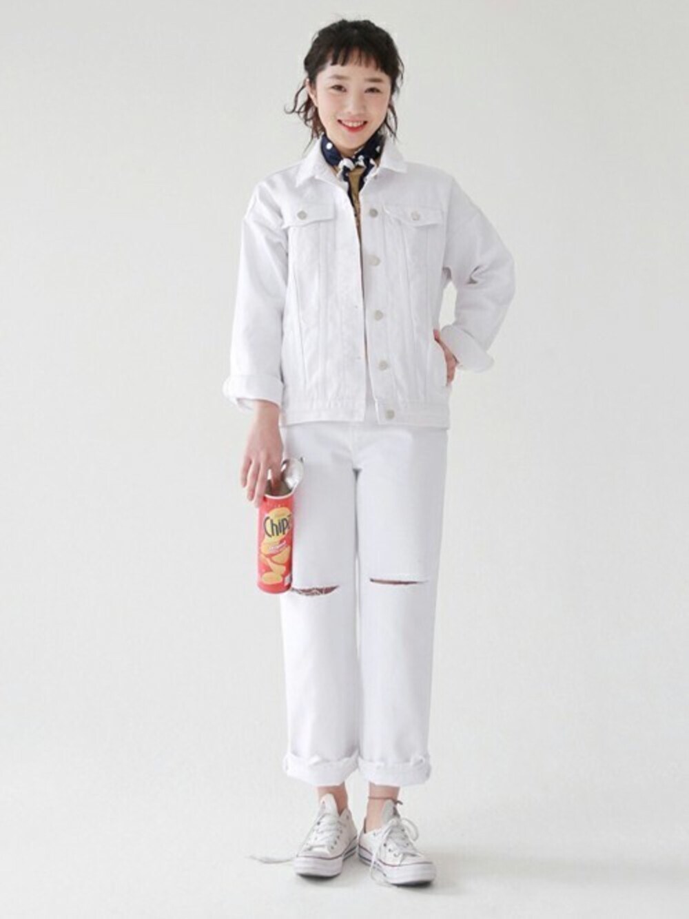 ソウルライフさんの「[DLM] Color cotton daily jacket（SeoulLife）」を使ったコーディネート