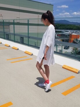 「PHILIPPE AUDIBERT（フィリップ オーディベール）のアイテム（リング）」を使った、yumenoさん（レディース・168cm）の夏コーディネート