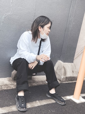  美 波 さん（レディース・158cm）の冬コーディネート