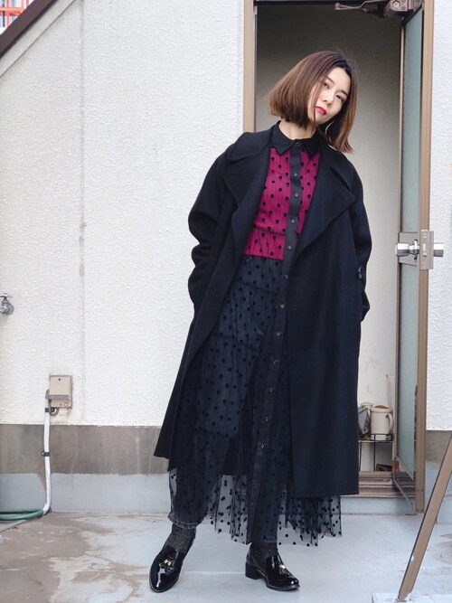 マチコ Zaraのシャツワンピースを使ったコーディネート Wear