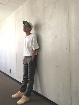 Yasuhiro Tsushimaさん（メンズ・165cm）の夏コーディネート