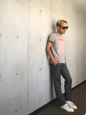 Yasuhiro Tsushimaさん（メンズ・165cm）の夏コーディネート