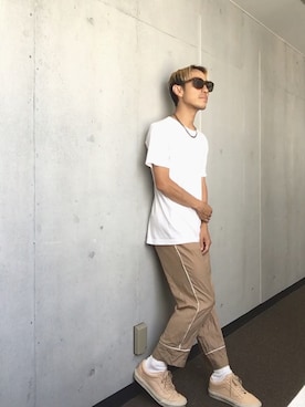 Yasuhiro Tsushimaさん(メンズ・165cm)の夏コーディネート
