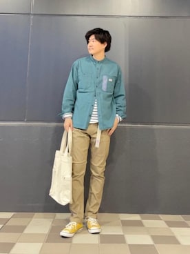 「SMITH'S（スミス）のアイテム（トップス）」を使った、w4v47fvさん（メンズ・175cm）の冬コーディネート